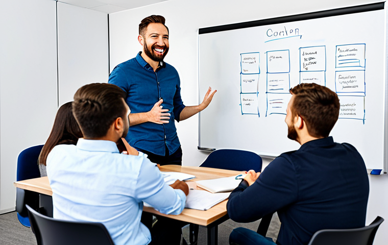 PM 이력서 작성 팁 - Technical Expertise**

"A product manager working on a complex software architecture diagram on a la...