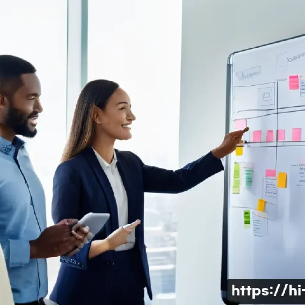 프로젝트 관리 업무 사례 모음 - **Prompt: The Foundation of a Project: Strategic Planning and Goal Setting**
    A diverse team of f...